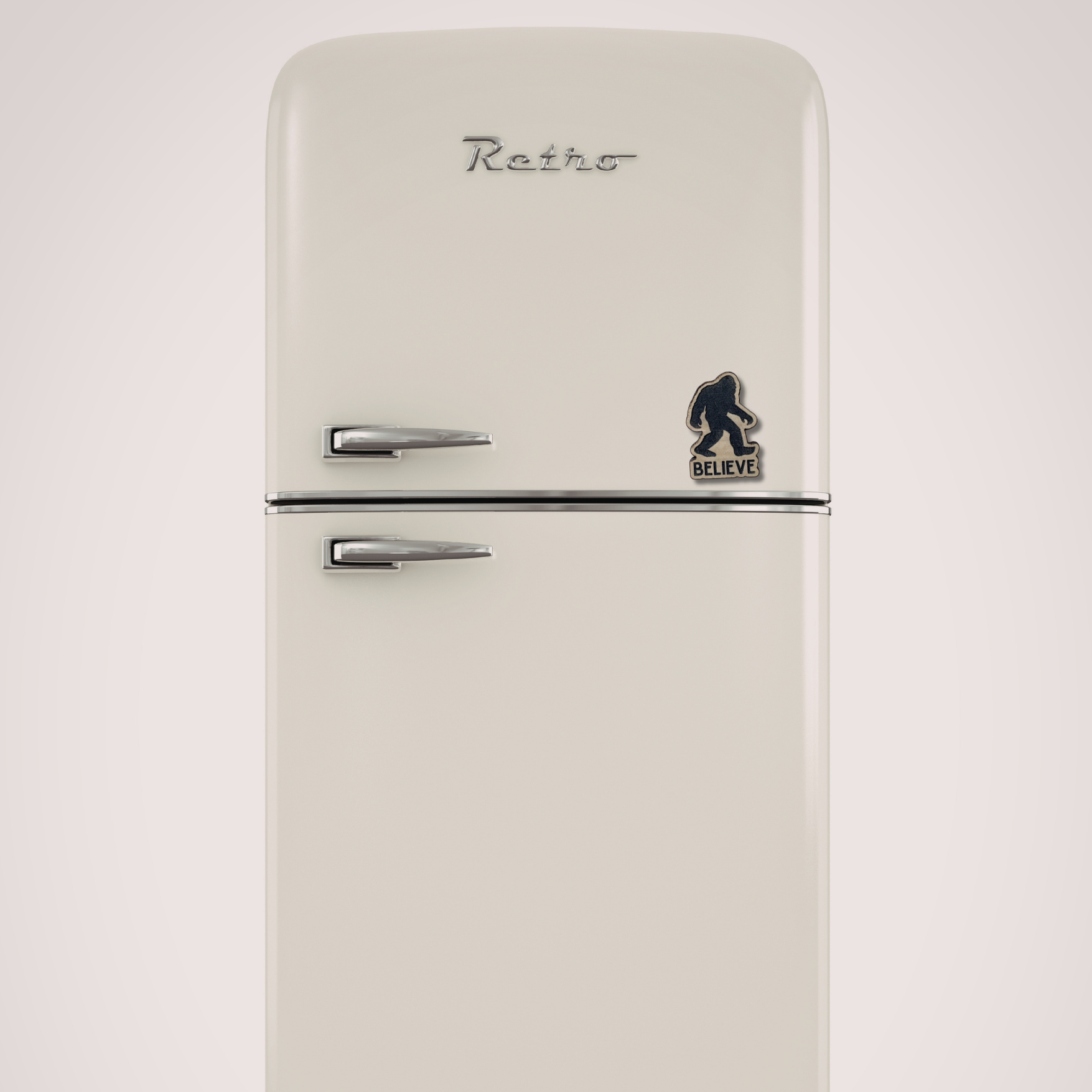 Bigfoot Believe medal by virtualrunevent featuring a detailed Bigfoot design and vibrant colors.