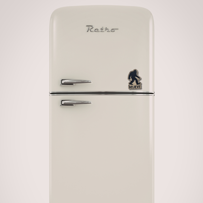 Bigfoot Believe medal by virtualrunevent featuring a detailed Bigfoot design and vibrant colors.