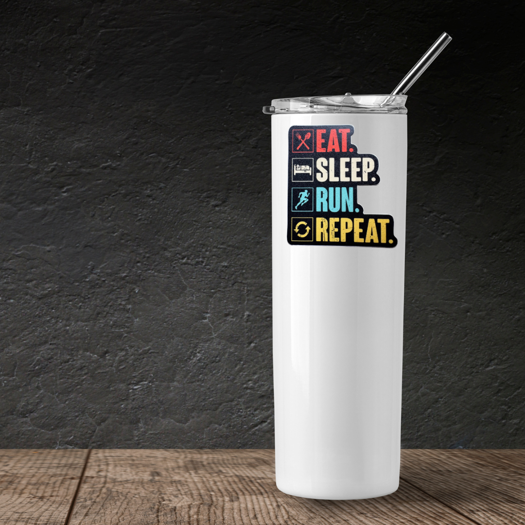 STICKER - Eat Sleep RUN Repeat
