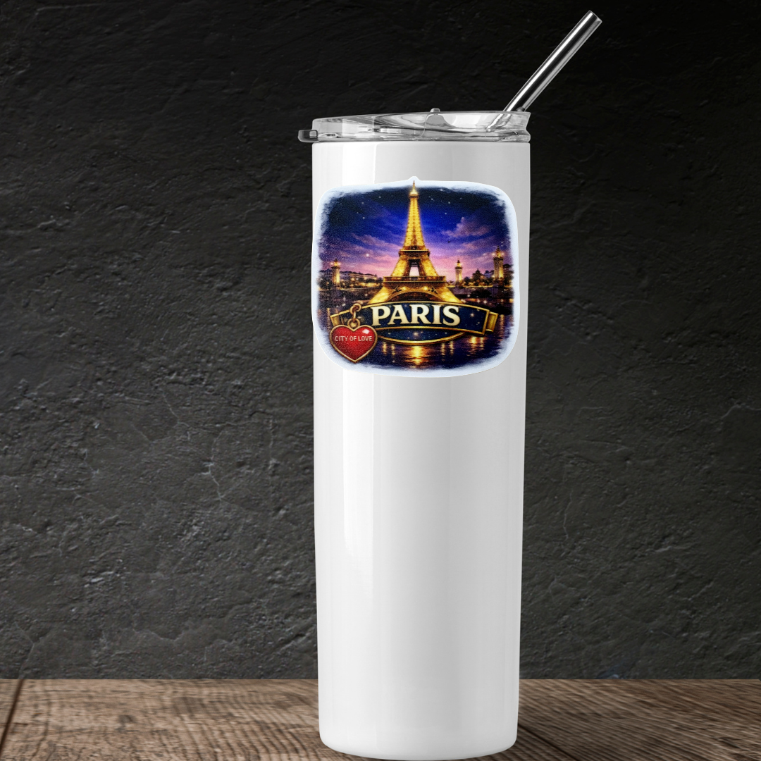 VirtualRuneVent Paris City of Love medal sticker featuring a city-themed design for decor or collectibles.
