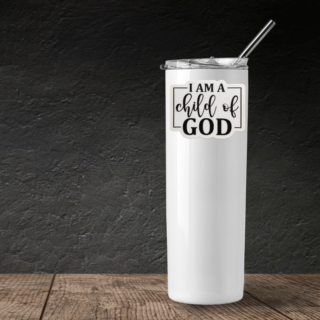 STICKER -  I Am a Child of God - virtualrunevent