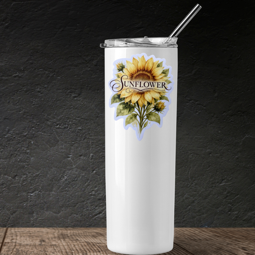 VirtualRuneVent sunflower medal sticker featuring a bright sunflower design, perfect for decorating or awarding.