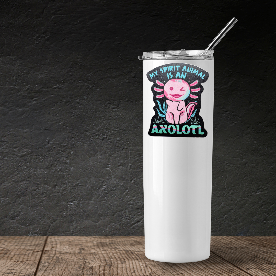 STICKER -  My Spirit Animal is an Axolotl - virtualrunevent