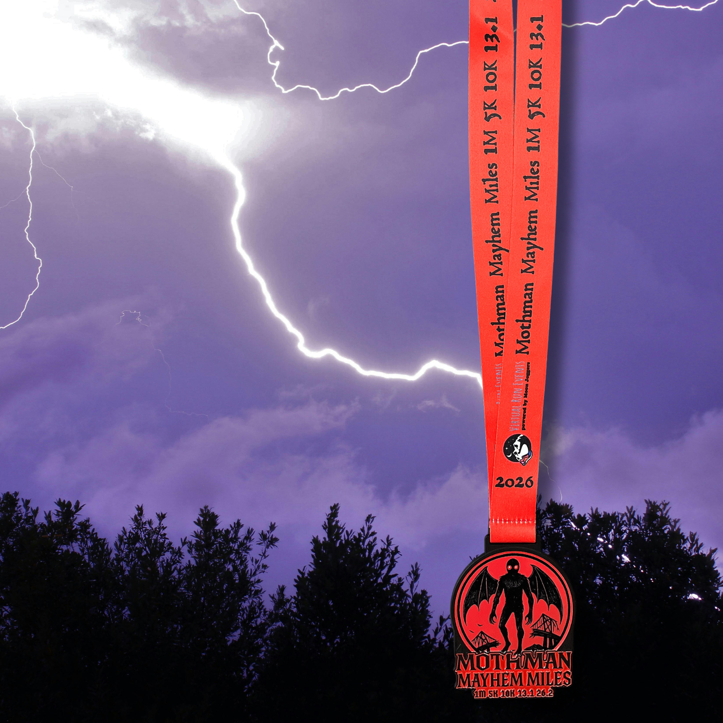 2026 Mothman Mayhem Miles 1M 5K 10K 13.1 26.2 - Benefitting The National Parks Foundation