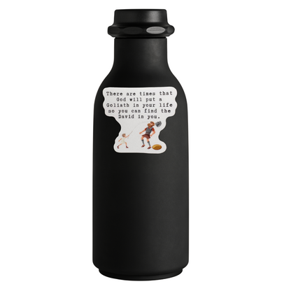 STICKER -  David and Goliath - virtualrunevent