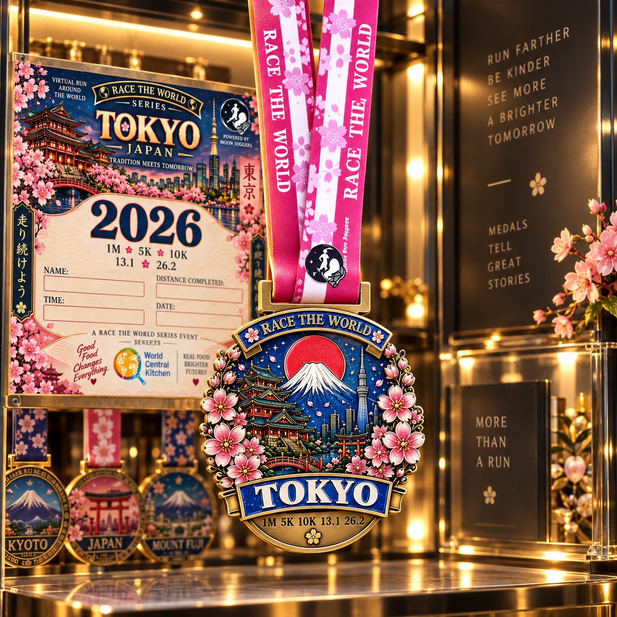 Tokyo, Japan Virtual Race 2026 | 1M 5K 10K 13.1 26.2