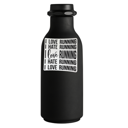 STICKER: I Love/Hate Running