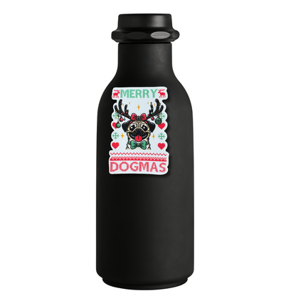 STICKER - Merry Dogmas - virtualrunevent