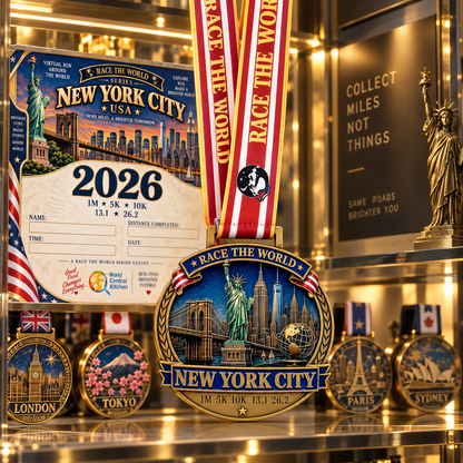 New York City Virtual Race 2026 | 1M, 5K, 10K & More
