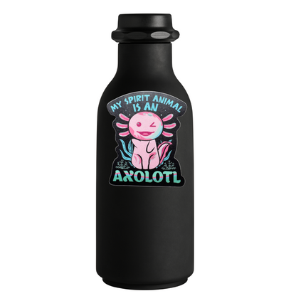 STICKER -  My Spirit Animal is an Axolotl - virtualrunevent