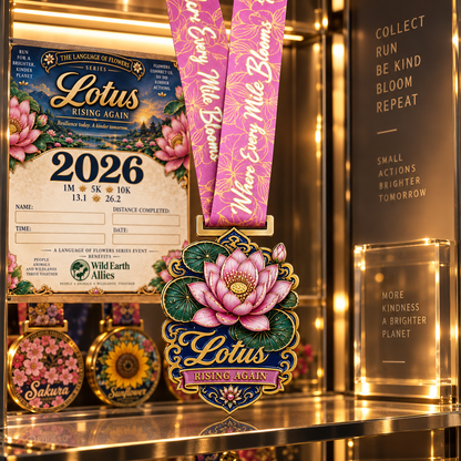 Lotus – Rising Again Virtual Race 2026 | 1M 5K 10K 13.1 26.2