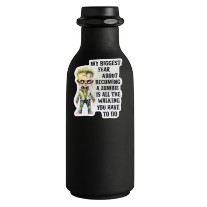 STICKER - ZOMBIE WALKING - virtualrunevent