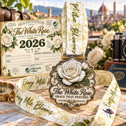 White Rose – Grace That Endures Virtual Race 2026 | 1M 5K 10K 13.1 26.2