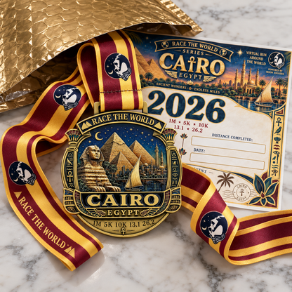 Cairo Egypt Virtual Race 2026 | 1M, 5K, 10K & More