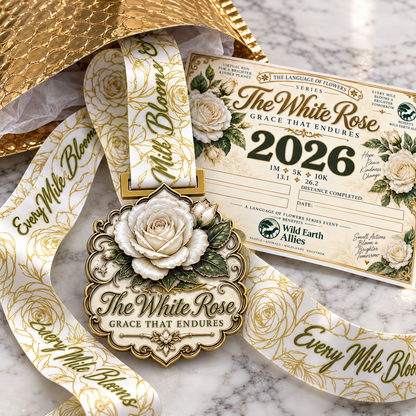 White Rose – Grace That Endures Virtual Race 2026 | 1M 5K 10K 13.1 26.2