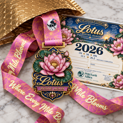 Lotus – Rising Again Virtual Race 2026 | 1M 5K 10K 13.1 26.2