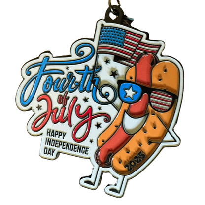 4th of July Race MEdal