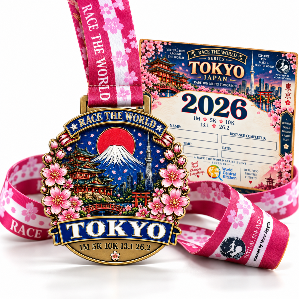 Tokyo, Japan Virtual Race 2026 | 1M 5K 10K 13.1 26.2