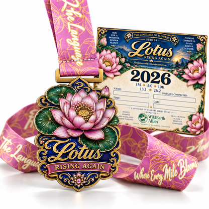 Lotus – Rising Again Virtual Race 2026 | 1M 5K 10K 13.1 26.2