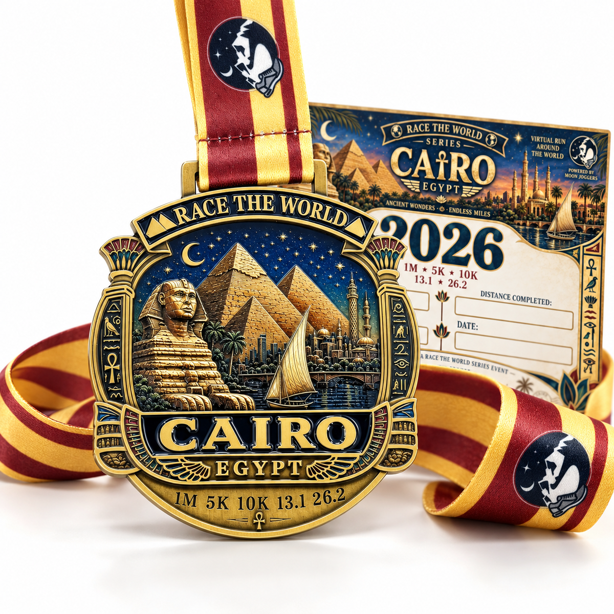 Cairo Egypt Virtual Race 2026 | 1M, 5K, 10K & More