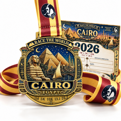 Cairo Egypt Virtual Race 2026 | 1M, 5K, 10K & More