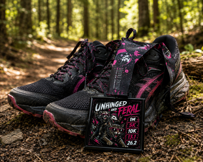Unhinged and Feral Virtual Race – Raccoon 1M, 5K, 10K, 13.1 & 26.2
