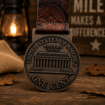 We Lost Our Cents 1 Mile Virtual Race – 2026 Penny Run & Medal