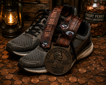 We Lost Our Cents 1 Mile Virtual Race – 2026 Penny Run & Medal