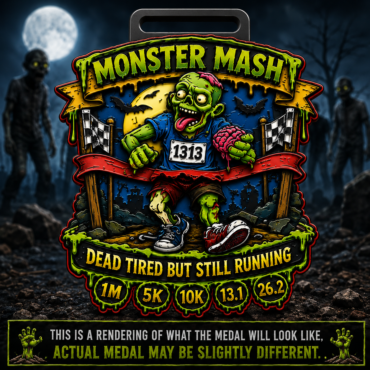 Monster Mash Virtual Race 2026 | 1M, 5K, 10K, Half Marathon & Marathon