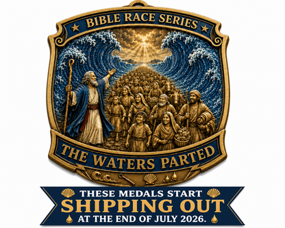 The Waters Parted Virtual Race 2026 | Bible Race Series | 1M 5K 10K 13.1 26.2