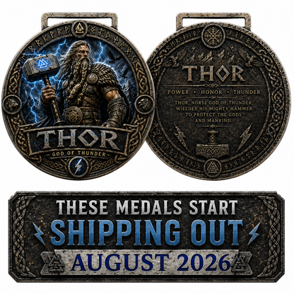 Thor Virtual Race 2026 | 1M 5K 10K 13.1 26.2 | Gods & Warriors Series