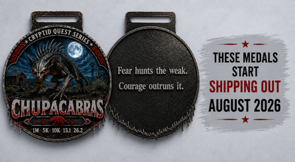 Chupacabras Virtual Race 2026 | 1M 5K 10K 13.1 26.2 | Cryptid Quest Series
