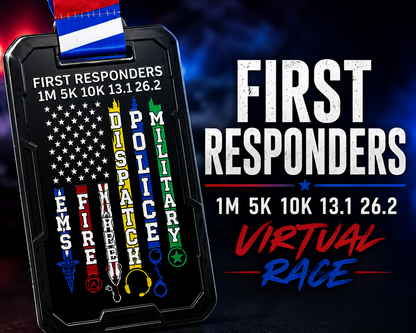 2026 First Responders 1M 5K 10K 13.1 26.2 Virtual Race