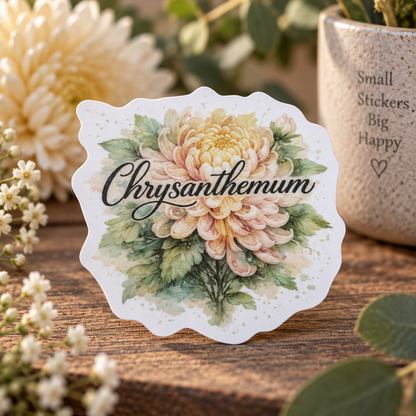 STICKER - Chrysanthemum