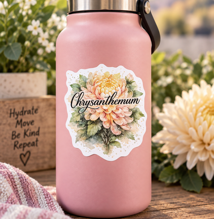 STICKER - Chrysanthemum
