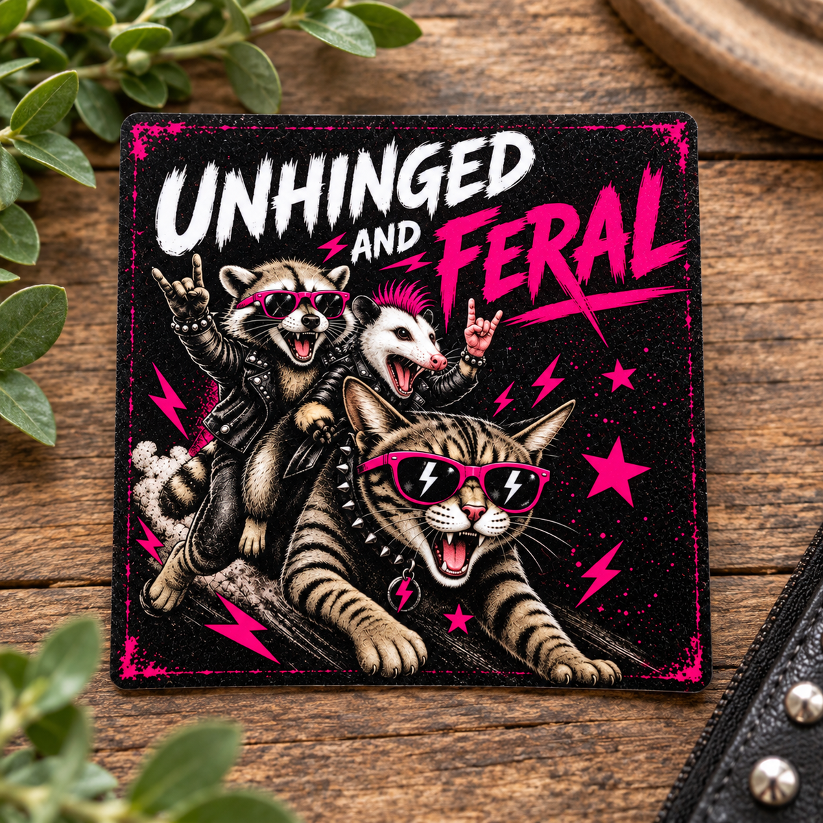 STICKER - New Unhinged and Feral