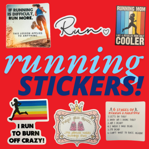 RUNNING THEMED STICKERS! - virtualrunevent