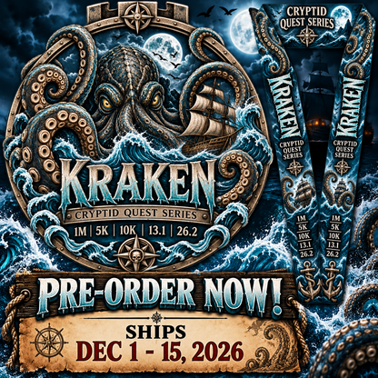 Kraken Virtual Race – Cryptid Quest Series | 1M 5K 10K 13.1 26.2