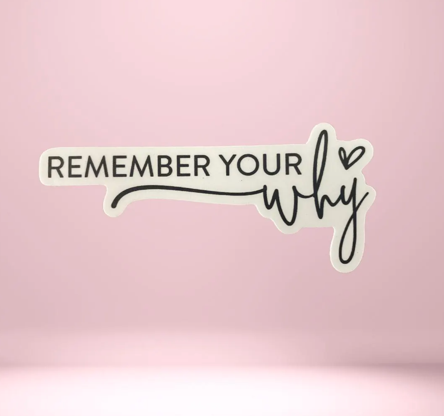 STICKER -  Remember Your Why - virtualrunevent