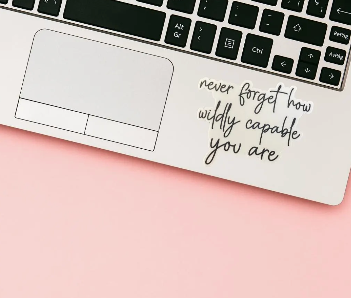 STICKER -  Never Forget How Wildly Capable You Are - virtualrunevent