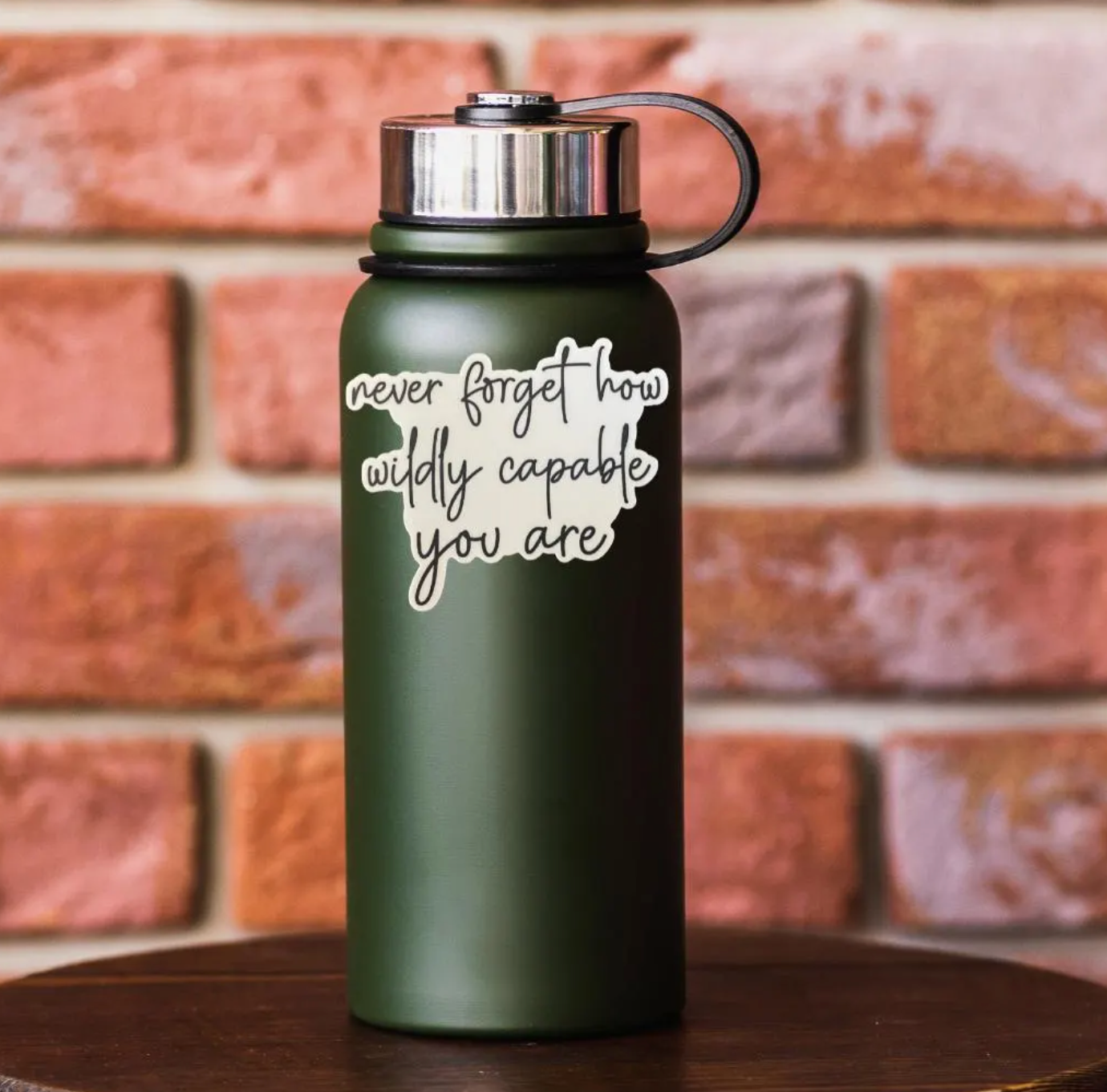 STICKER -  Never Forget How Wildly Capable You Are - virtualrunevent