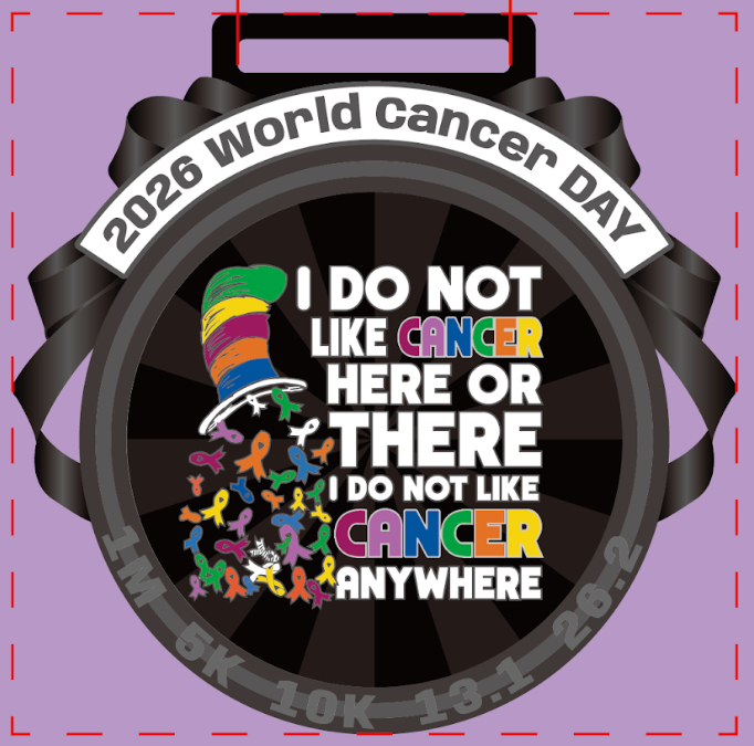 2026 World Cancer Day 1M 5K 10K 13.1 26.2- Benefitting Stand Up To Cancer - virtualrunevent