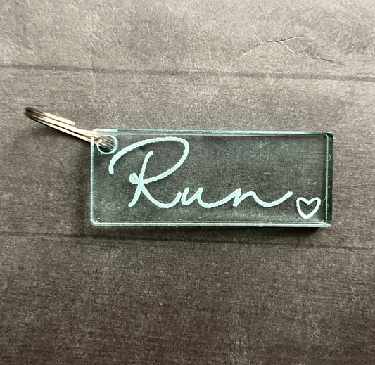 Keychain: Run Heart