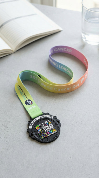 Participants jogging in a Virtual Run event supporting World Cancer Day awareness and fundraising efforts.