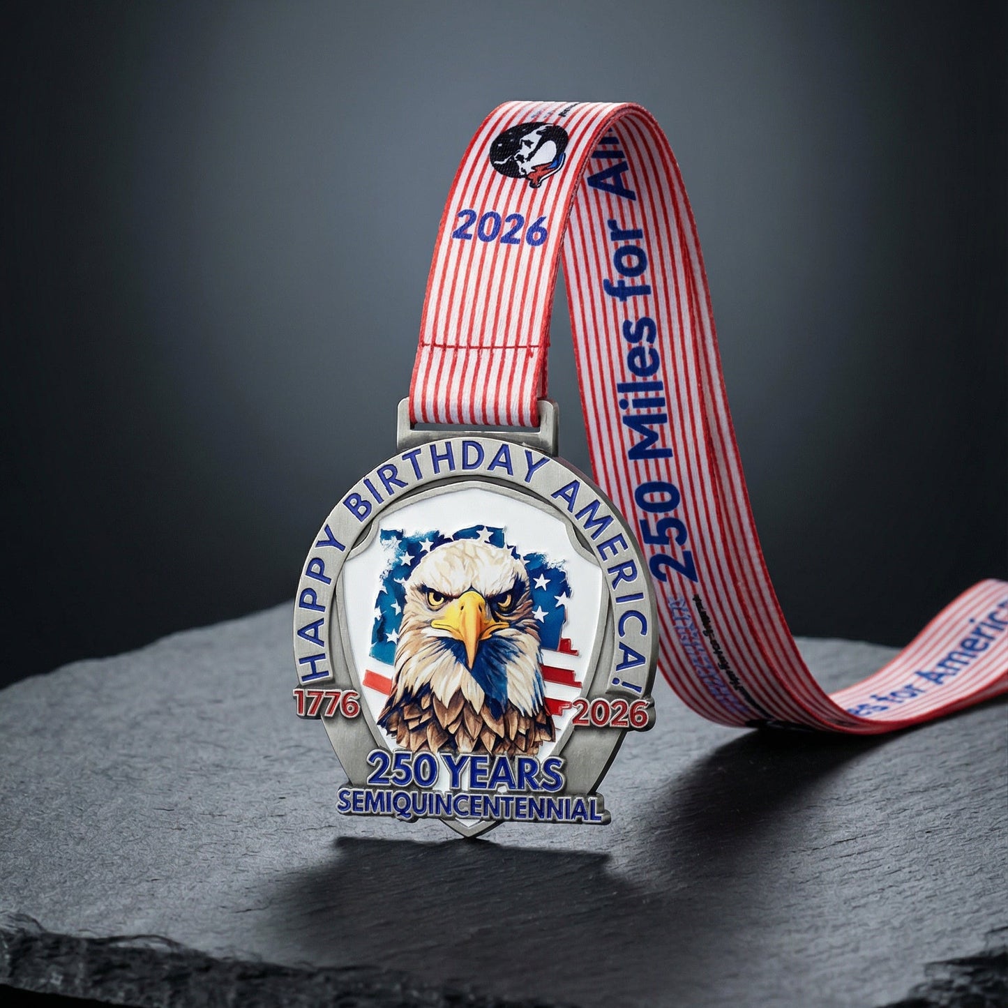 250 Miles for America's 250th Birthday Running, Walking, Swimming and Biking Challenge