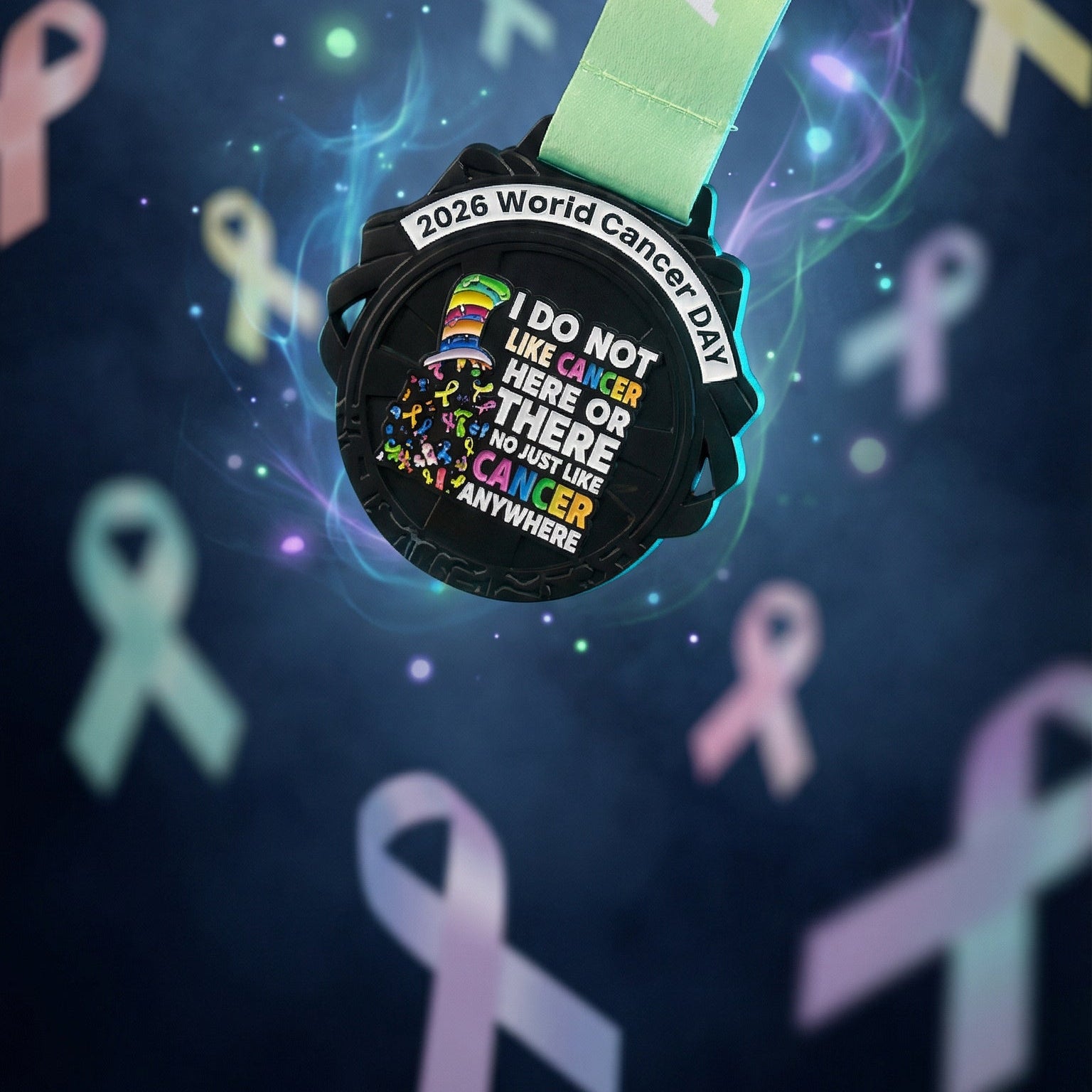 Participants jogging in a Virtual Run event supporting World Cancer Day awareness and fundraising efforts.