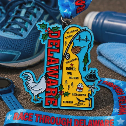 Race Through Delaware Virtual Race | 5K, 10K, Half Marathon & 50 Mile Challenge