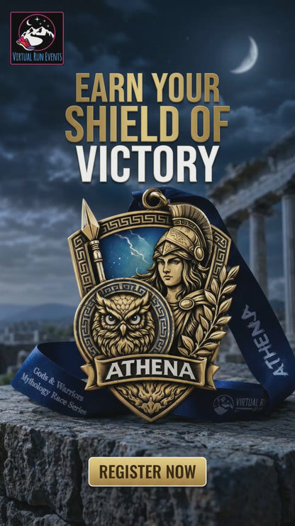 Athena Virtual Race | Greek Mythology 5K, 10K, Half Marathon & Marathon