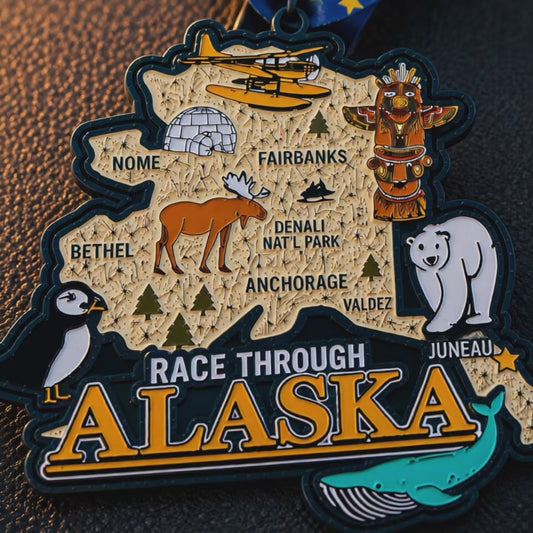 Race Through Alaska Virtual Race | 5K, 10K, Half Marathon & 50 Mile Challenge