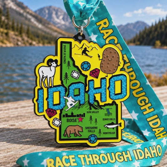 Race Through Idaho Virtual Race | 5K, 10K, Half Marathon & 50 Mile Challenge